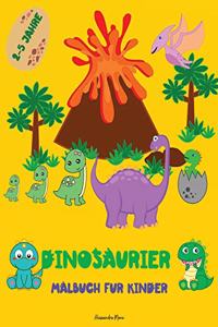 Dinosaurier Malbuch für Kinder