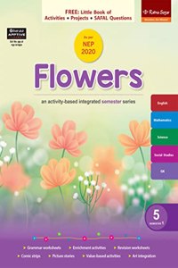 Ratna Sagar |Flowers Book 5 Semester 1 | Integrated Series (NEP 2020)|Main Course Book for Class 5