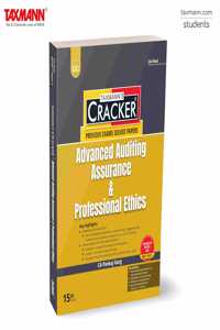 Taxmann's CRACKER for Advanced Auditing Assurance & Professional Ethics (Paper 3 | Audit) â€“ Covering past exam questions & answers | Amended & Updated | CA Final | New Syllabus | May 2025 Exams