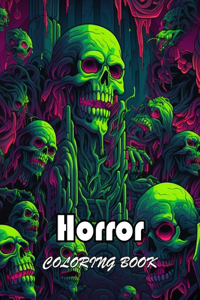 Horror Coloring Book for Adult