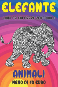 Libri da colorare Zendoodle - Meno di 10 euro - Animali - Elefante