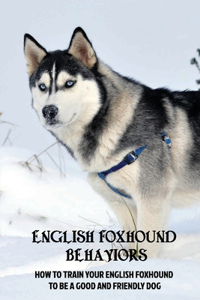 English Foxhound Behaviors