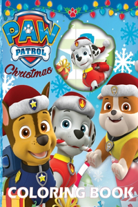 Paw Patrol Christmas Coloring Book