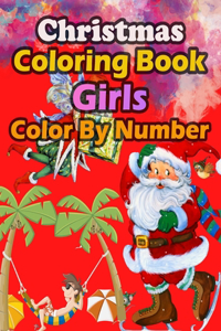 Christmas Coloring Book Girls Color By Number