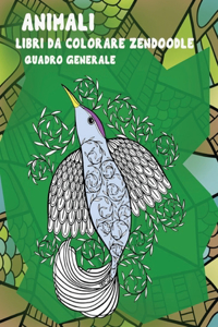 Libri da colorare Zendoodle - Quadro generale - Animali