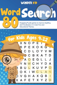 Word Search for Kids Ages 9-12