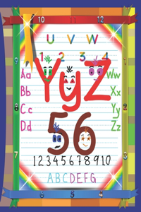 Summer K ABC Tracing Activity Workbook