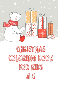 Christmas Coloring Book for Kids 4-8