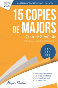 15 COPIES de MAJORS - Culture Générale Prépa ECS ECE ECT