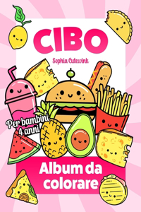 Cibo Album da Colorare per Bambini