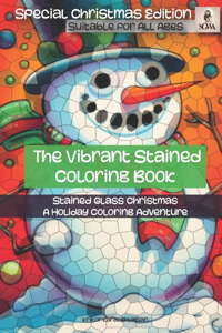 Vibrant Stained Coloring Book