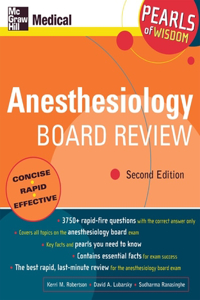 Anesthesiology Board Review