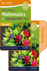 International Maths for Cambridge Igcse Print & Online Student Book