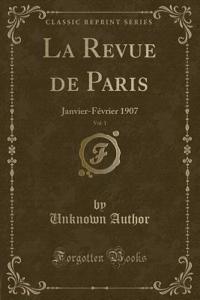 La Revue de Paris, Vol. 1