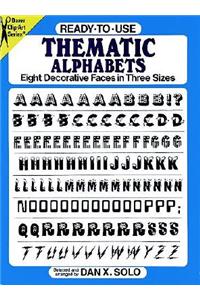 Ready-to-Use Thematic Alphabets