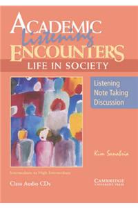 Academic Listening Encounters: Life in Society Class Audio CDs (3)