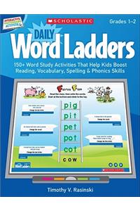 Interactive Whiteboard Activities: Daily Word Ladders Grades 1-2