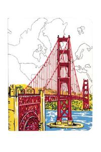 San Francisco Golden Gate Handmade Journal
