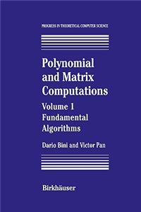 Polynomial and Matrix Computations