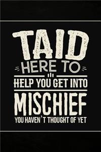 Taid Here to help you get into Mischief you haven't thought of Yet