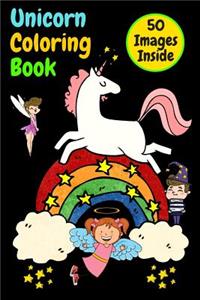 Unicorn Coloring Book