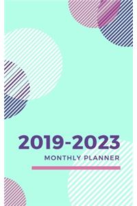 2019-2023 Monthly Planner