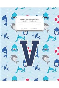Primary Composition Notebook Grades K-2 Story Journal V