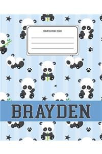 Composition Book Brayden