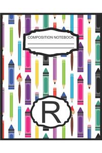 Composition Notebook R