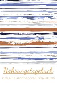 Nahrungstagebuch Gesunde, ausgewogene Ernährung