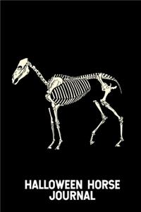 Halloween Horse Journal