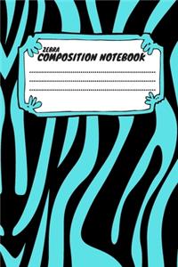 Zebra Composition Notebook