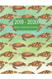 2019-2020 Weekly and Monthly Planner