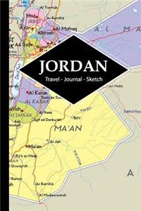 Jordan Travel Journal: Write and Sketch Your Jordan Travels, Adventures and Memories