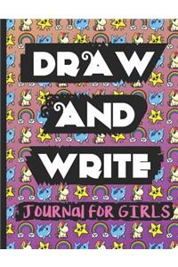 Draw and Write Journal for Girls