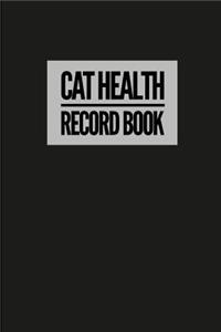 Cat Health Record Book