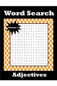 Word Search Adjectives