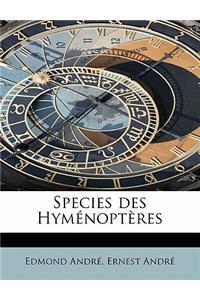 Species Des Hymenopteres
