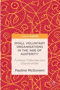 Small Voluntary Organisations in the 'Age of Austerity'