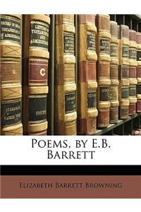 Poems, by E.B. Barrett