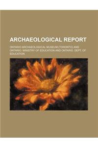 Archaeological Report
