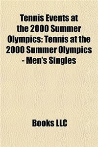 Tennis Events at the 2000 Summer Olympics