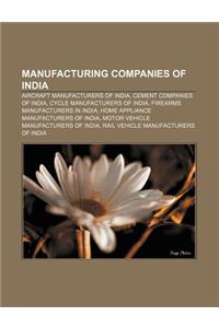 Manufacturing Companies of India