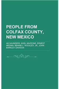 People from Colfax County, New Mexico