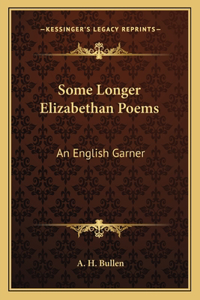 Some Longer Elizabethan Poems