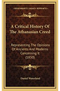 Critical History Of The Athanasian Creed