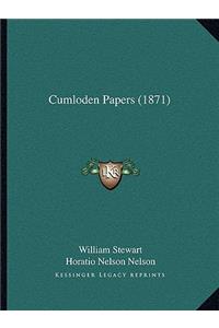 Cumloden Papers (1871)