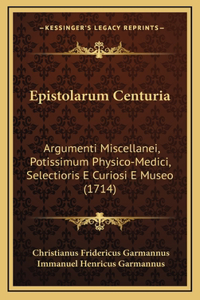 Epistolarum Centuria