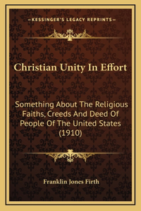Christian Unity In Effort