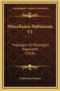 Miscellanea Hafniensia V1